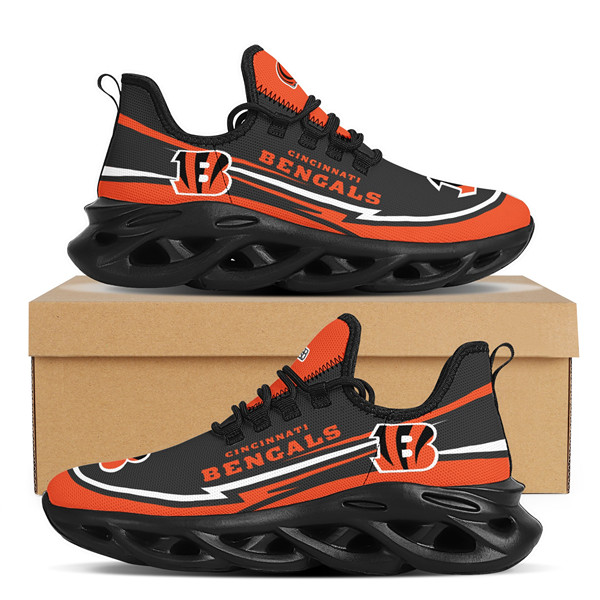 Men's Cincinnati Bengals Flex Control Sneakers 003 - Click Image to Close